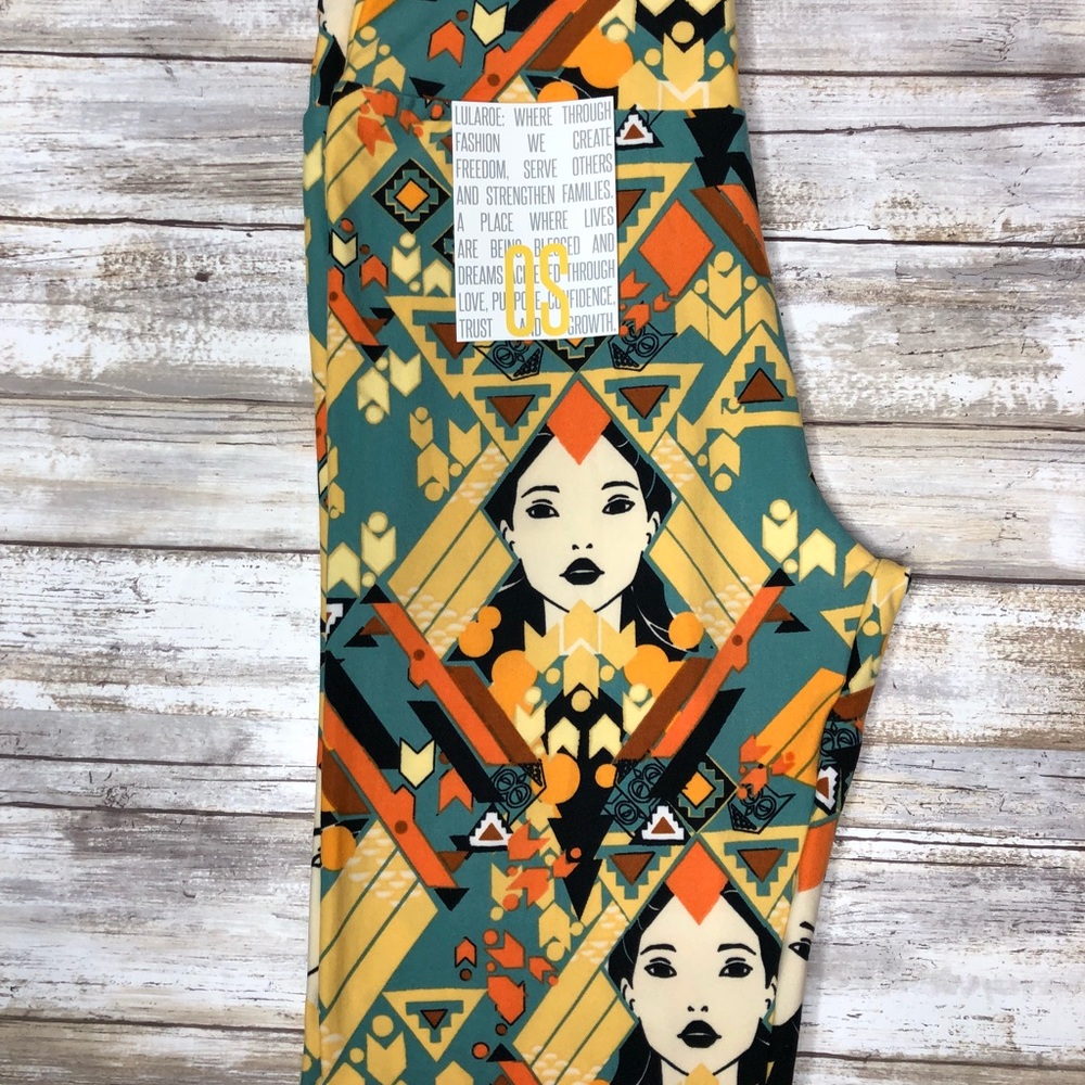 LuLaRoe Disney Mulan OS Leggings
